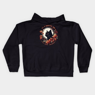its a beautiful day to save animals Kids Hoodie
